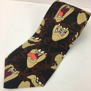 Taz 1998 Tasmania Devil Looney Tunes Neck Tie